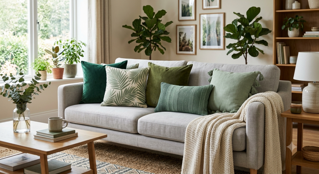 What Makes Green Decorative Pillows So Popular in Modern Interiors
