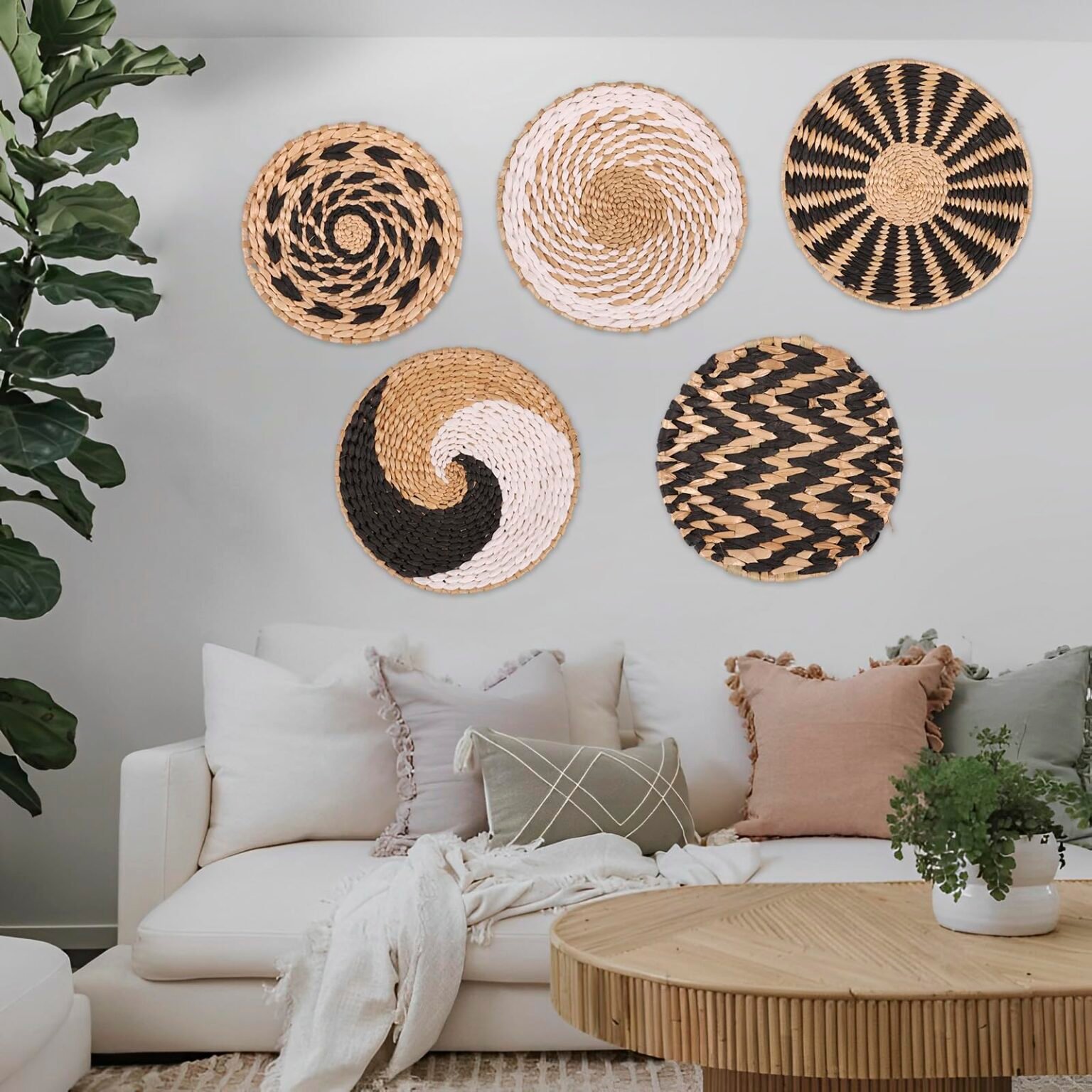 basket decor wall
